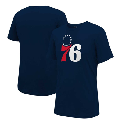 Stadium Essentials Unisex  Navy Philadelphia 76ers Primary Logo T-shirt