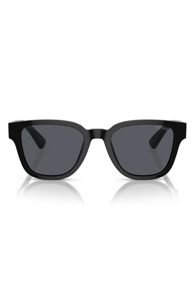 Prada 52mm Pillow Sunglasses In Black