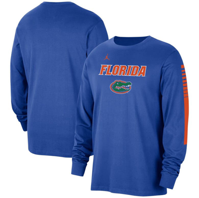 Jordan Brand Royal Florida Gators Slam Dunk Long Sleeve T-shirt