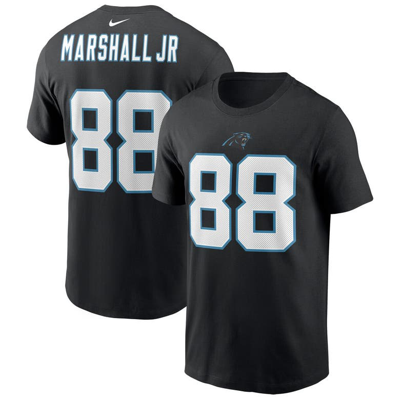 Nike Men's  Terrace Marshall Jr. Black Carolina Panthers 2021 Nfl Draft Pick Player Name And Number T