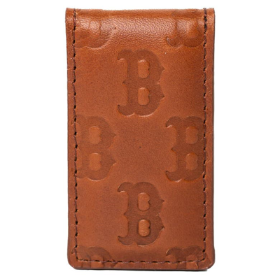 Lusso Brown Boston Red Sox Sammy Magnetic Money Clip