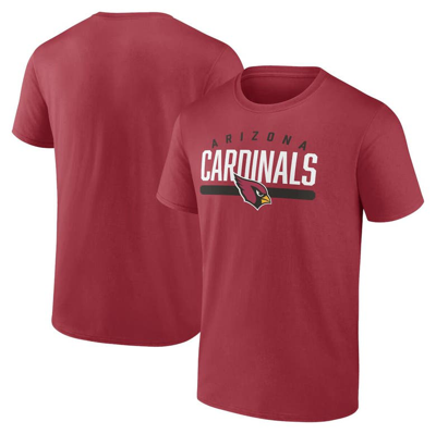 Fanatics Branded Cardinal Arizona Cardinals Big & Tall Arc And Pill T-shirt