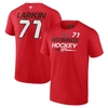 FANATICS FANATICS BRANDED DYLAN LARKIN RED DETROIT RED WINGS AUTHENTIC PRO PRIME NAME & NUMBER T-SHIRT