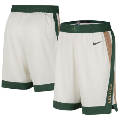 Nike Boston Celtics 2023/24 City Edition  Men's Dri-fit Nba Swingman Shorts In White