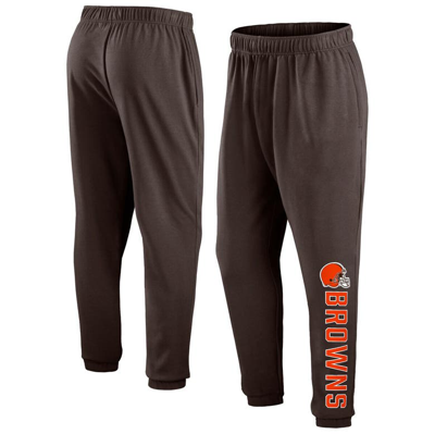 Fanatics Branded Brown Cleveland Browns Big & Tall Chop Block Lounge Trousers