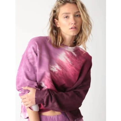 Electric & Rose Rylan Sweatshirt Lilac/burgundy