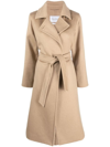 Max Mara Women Camel Cashmere Artur Coat In Brown