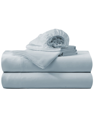 Unikome Silky Soft Tencel Sheet Set In Blue