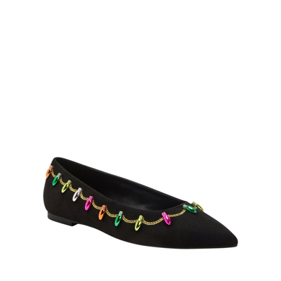 Katy Perry The Hollie Christmas Pointed Toe Flat In Black