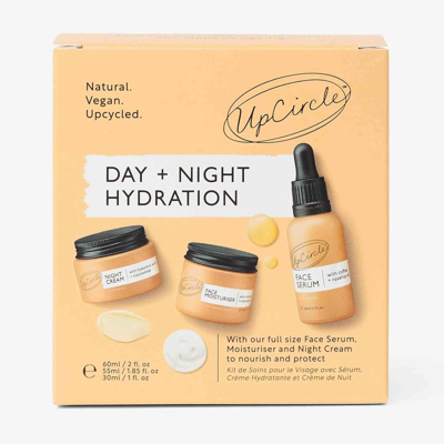 Upcircle Day + Night Hydration Set In White