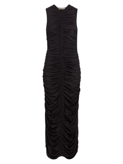 Marie Oliver Women's Roxie Ruched Maxi Dress In Black