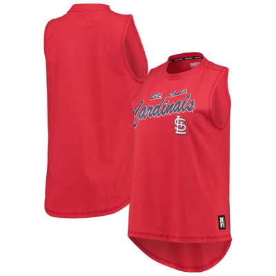 Dkny Sport Red St. Louis Cardinals Marcie Tank Top