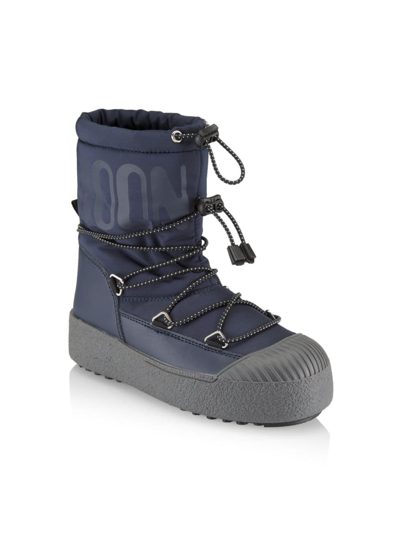 Moon Boot Kid's Logo S In Blue