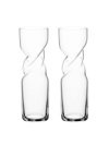 NUDE GLASS OMNIA TWIST 2-PIECE FLUTE GLASS SET