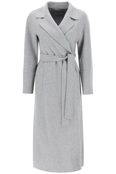 's Max Mara Elisa Coat In Virgin Wool In Grey