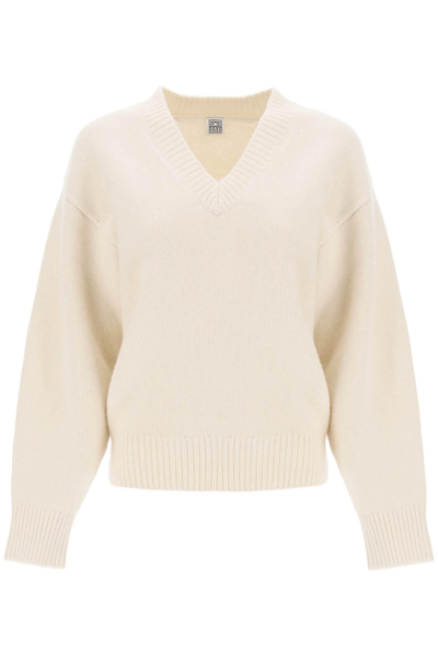 TOTÊME WOOL AND CASHMERE SWEATER