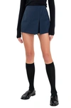 English Factory Women's Slit Detail Skort In Navy