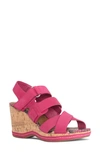 DONALD PLINER SLINGBACK PLATFORM WEDGE SANDAL