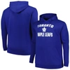 PROFILE PROFILE BLUE TORONTO MAPLE LEAFS BIG & TALL ARCH OVER LOGO PULLOVER HOODIE