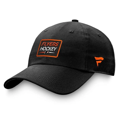 Fanatics Branded  Black Philadelphia Flyers Authentic Pro Prime Adjustable Hat