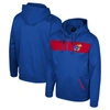 COLOSSEUM COLOSSEUM  ROYAL KANSAS JAYHAWKS QUARTER-ZIP HOODIE