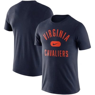 Nike Men's Navy Virginia Cavaliers Team Arch T-shirt