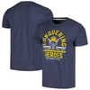 HOMEFIELD HOMEFIELD HEATHER NAVY MICHIGAN WOLVERINES "CONQUERING HEROES" T-SHIRT