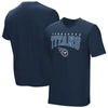 NFL NAVY TENNESSEE TITANS HOME TEAM ADAPTIVE T-SHIRT
