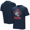 NFL NAVY NEW ENGLAND PATRIOTS FIELD GOAL ASSISTED T-SHIRT