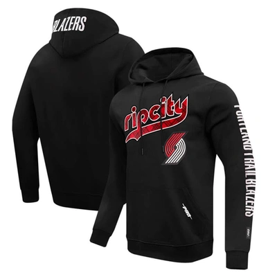 Pro Standard Men's  Black Portland Trail Blazers 2023/24 City Edition Pullover Hoodie