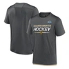 Fanatics Branded Charcoal Vegas Golden Knights 2024 Nhl Winter Classic Authentic Pro Tech T-shirt In Charcoal