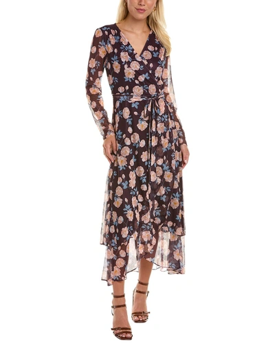 laundry by shelli segal purple dress Laundry By Shelli Segal Purple and White Resort Dress