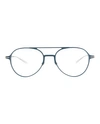 Mont Blanc Aviator-frame Alluminium Optical Frames In Multi
