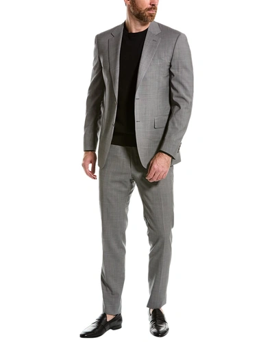 Canali 2pc Wool Suit In Grey