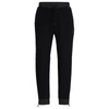 HUGO BOSS STRETCH-COTTON TRACKSUIT BOTTOMS WITH LOGO PATCH