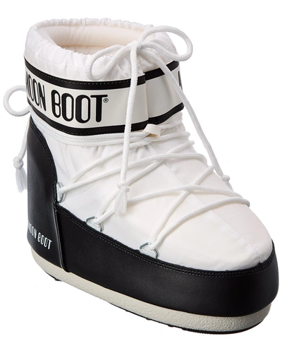 Moon Boot Low Lace In White