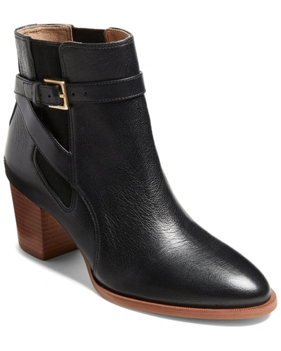 Jack Rogers Taylor Leather Bootie In Black