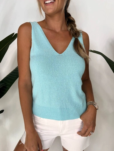 Rails Maise Sweater Tank In Blue