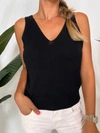 RAILS MAISE KNIT TOP IN BLACK