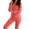 FRENCH KYSS REIGN MOTO ZIP JACKET IN CORAL