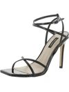 Nine West Women's Tidle Ankle Strap Dress Sandals Women's Shoes In Black