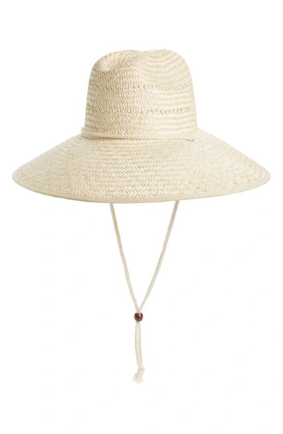 Lack Of Color The Vista Wide-brim Straw Hat In White