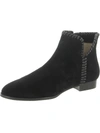 JACK ROGERS RAEGAN WOMENS SUEDE CASUAL ANKLE BOOTS