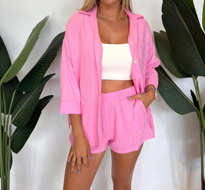 Show Me Your Mumu Weekday Top In Pink