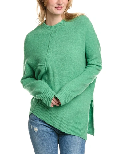 Allsaints Lock Wool-blend Sweater In Green