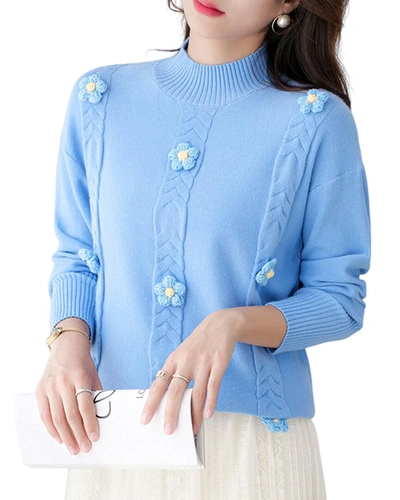 Vera Dolini Sweater In Blue