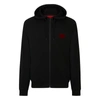 Hugo Boss Daple212 Mens Zip Through Hoodie Nos In Black