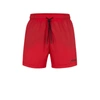 Hugo Boss Quick-drying Swim Shorts In Recycled Fabric With Logo In Light Pink