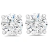 Pompeii3 Certified 2.03ct Tw Diamond Studs Screw Back 14k White Gold Lab Grown In Multi