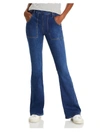 FRAME WOMENS HIGH RISE STRETCH FLARE JEANS